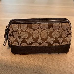 Coach make up bag